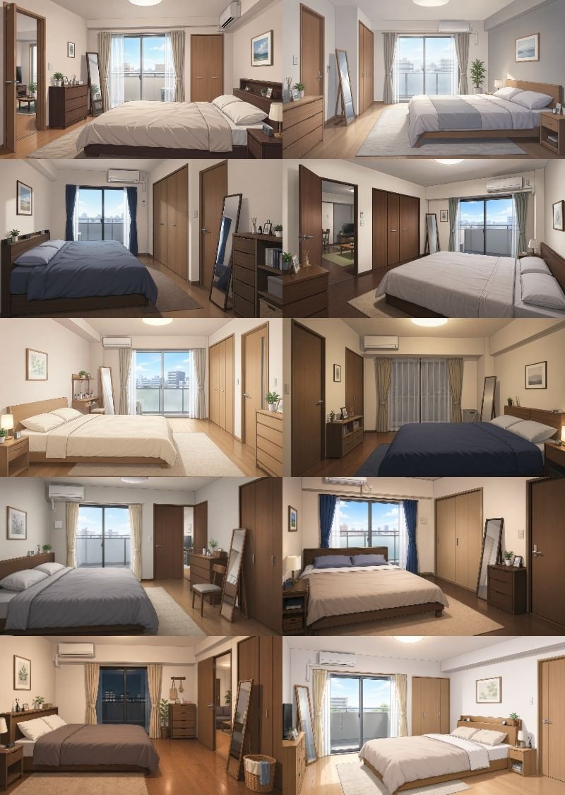 界面稿 GPT Image 2 提示词：Newlywed Bedroom Game Asset