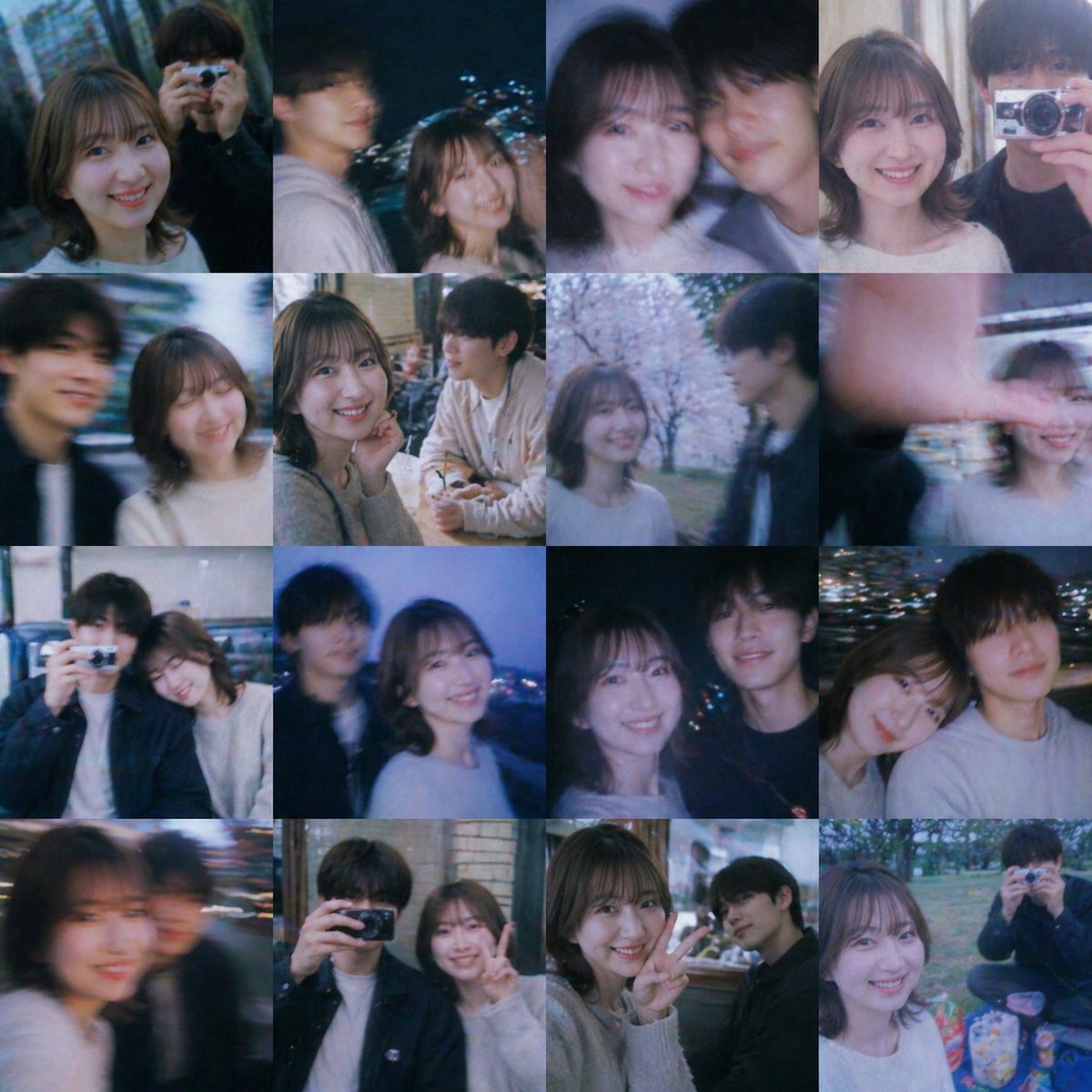 界面稿 GPT Image 2 提示词：Nostalgic Youth Memory Photo Grid