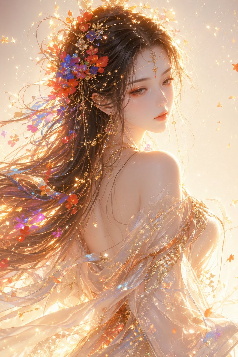 角色设定 GPT Image 2 提示词：Oriental Fantasy Female Portrait Prompt