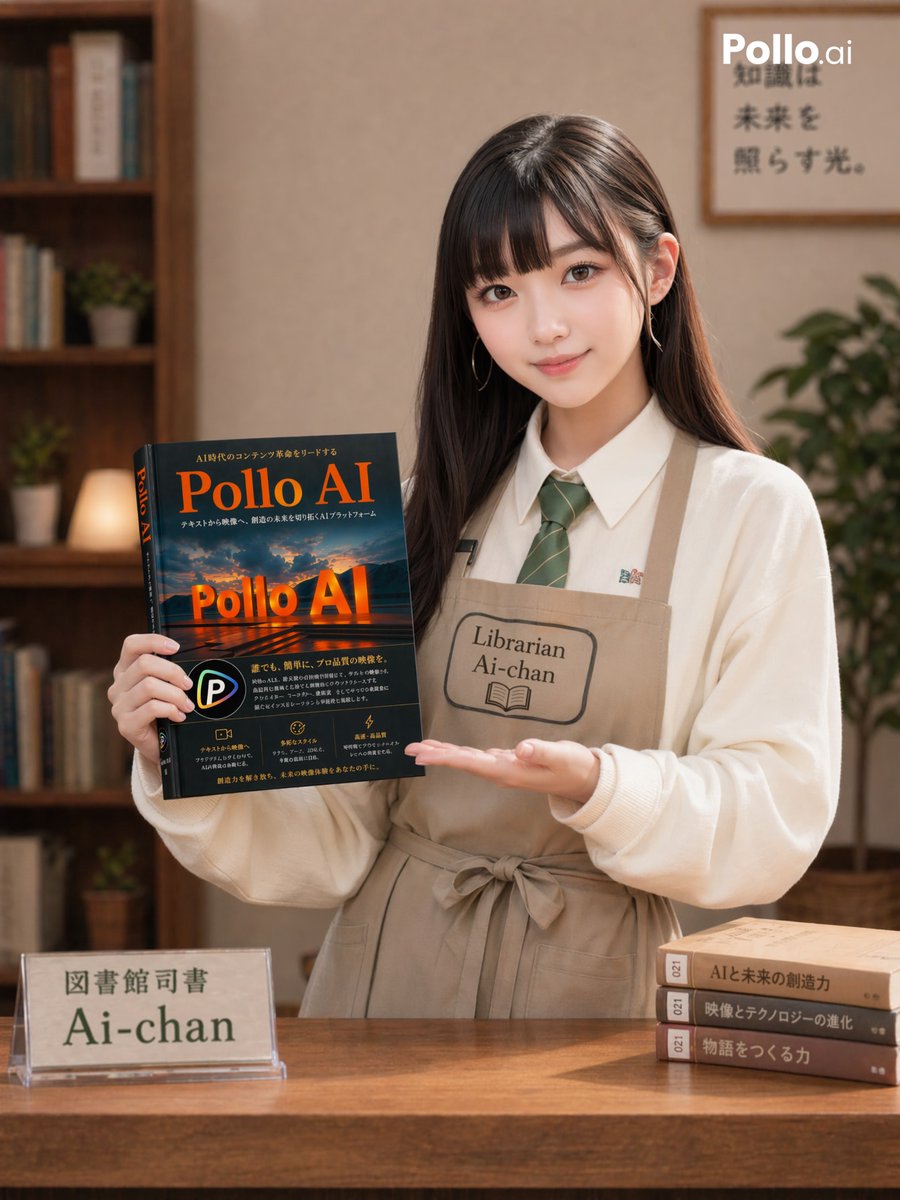 产品视觉 GPT Image 2 提示词：Photoreal librarian presenting AI book
