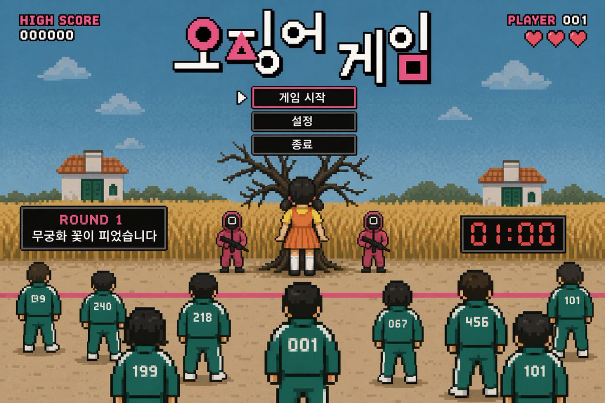 界面稿 GPT Image 2 提示词：Pixel Art Survival Game UI Mockup