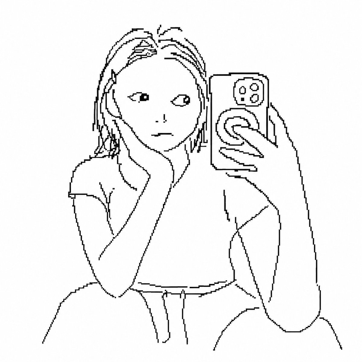 创意灵感 GPT Image 2 提示词：Poorly Drawn MS Paint Filter