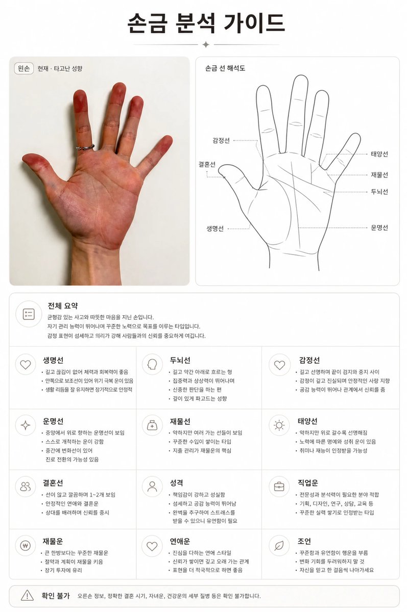 产品视觉 GPT Image 2 提示词：Premium Korean Palm Reading Guide