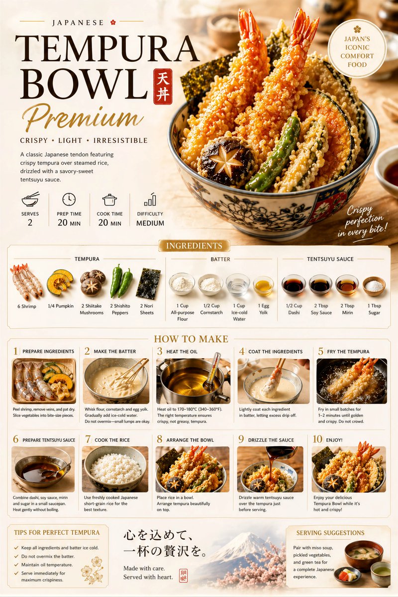 产品视觉 GPT Image 2 提示词：Premium Recipe Poster Template