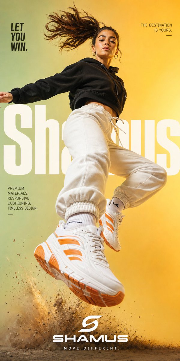 产品视觉 GPT Image 2 提示词：Premium Streetwear Sneaker Poster