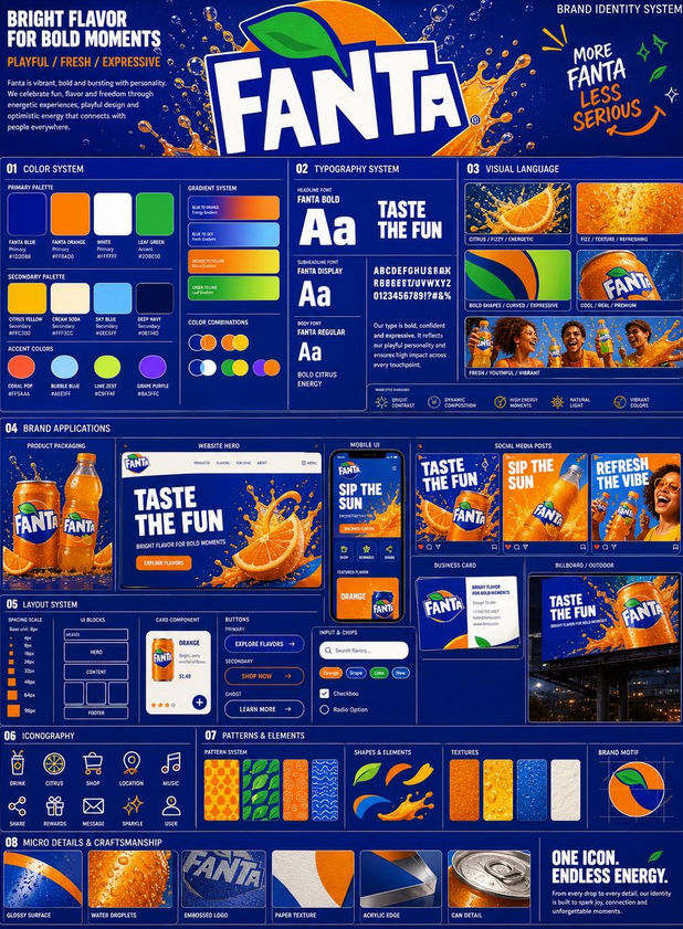 产品视觉 GPT Image 2 提示词：Professional Brand Identity Guidelines Poster