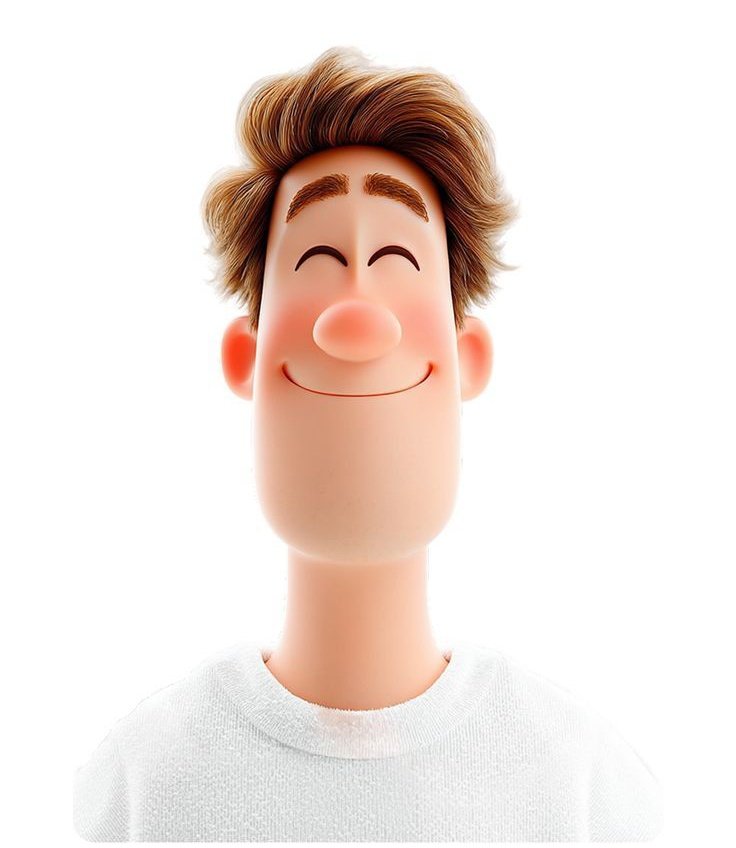 产品设计 GPT Image 2 提示词：animation studio Style 3D Man Avatar