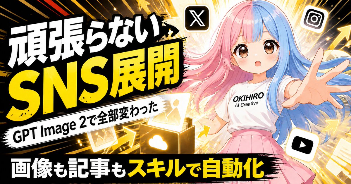 游戏影视 GPT Image 2 提示词：日本 SNS 自动化缩略图