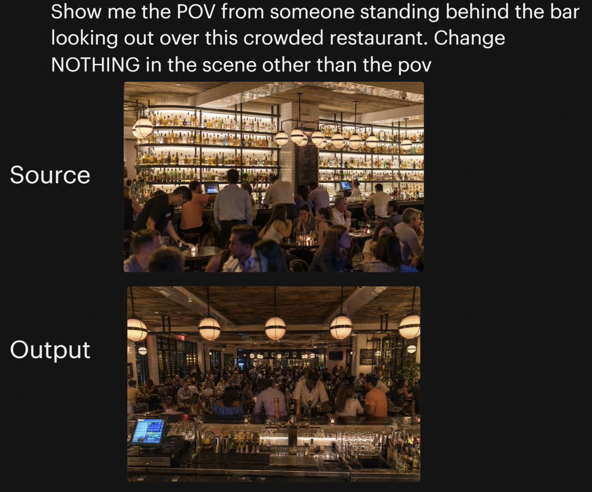 界面稿 GPT Image 2 提示词：Restaurant POV Change Comparison