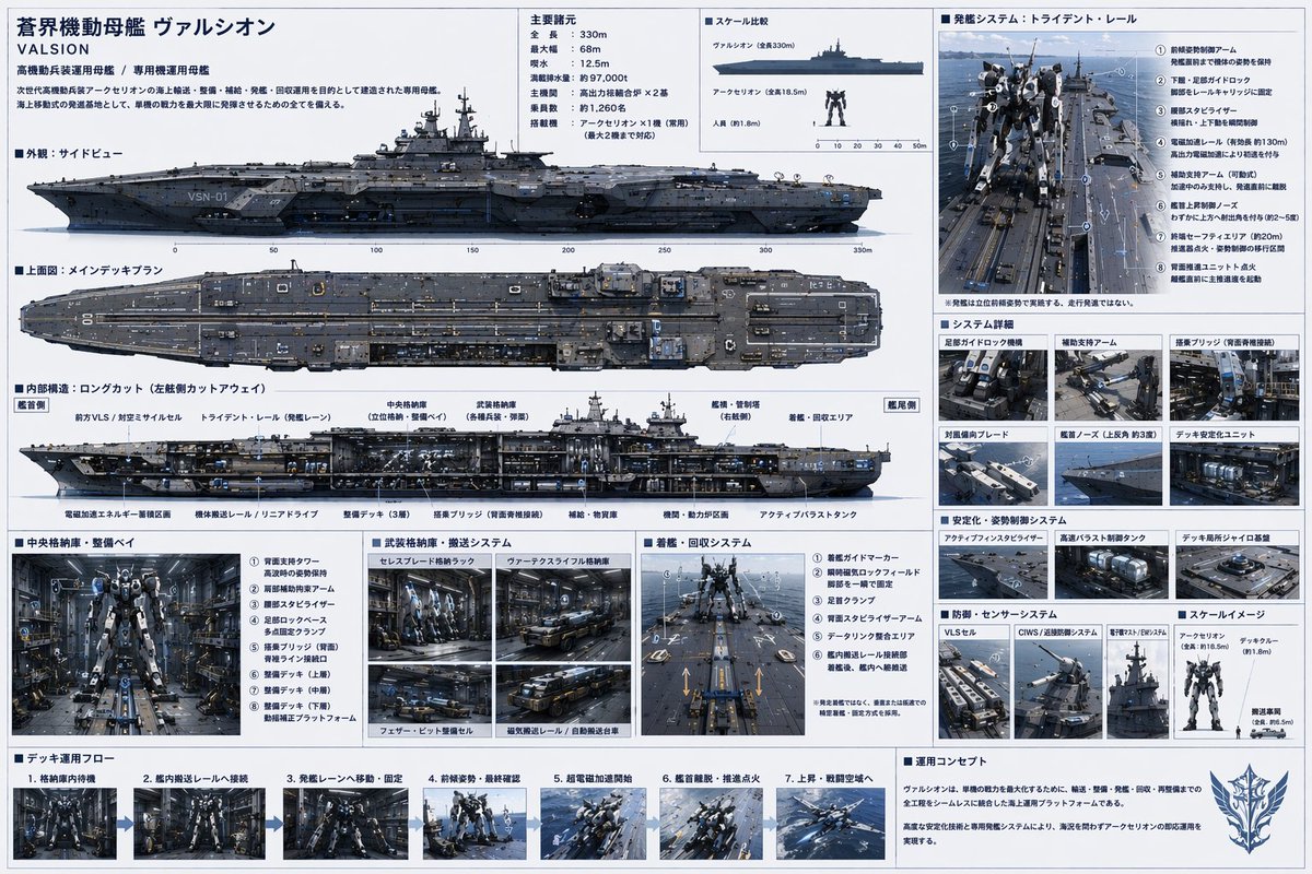 信息图 GPT Image 2 提示词：Sci-Fi Mecha Carrier Specification Sheet