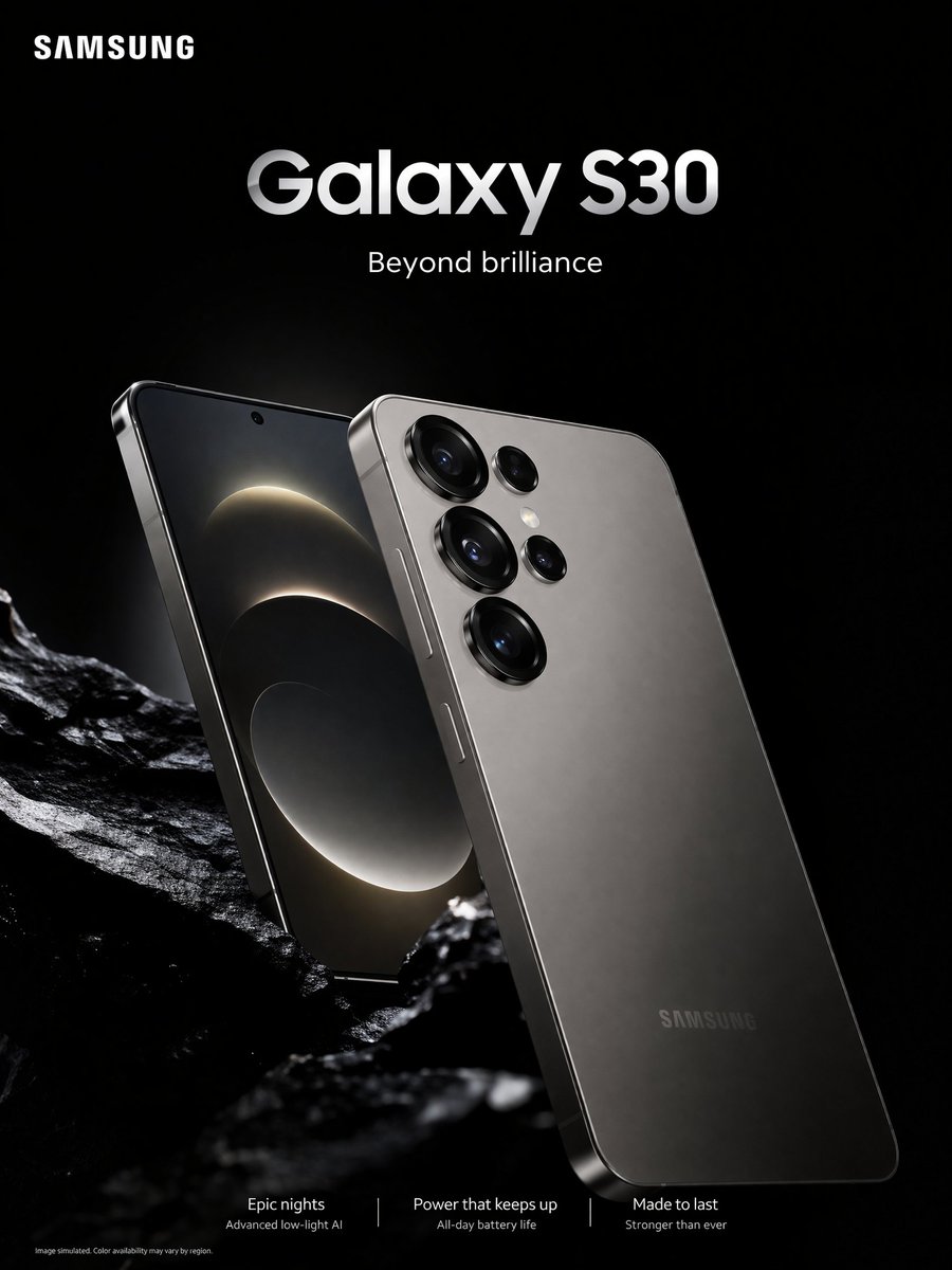 产品视觉 GPT Image 2 提示词：Smartphone Ad Poster