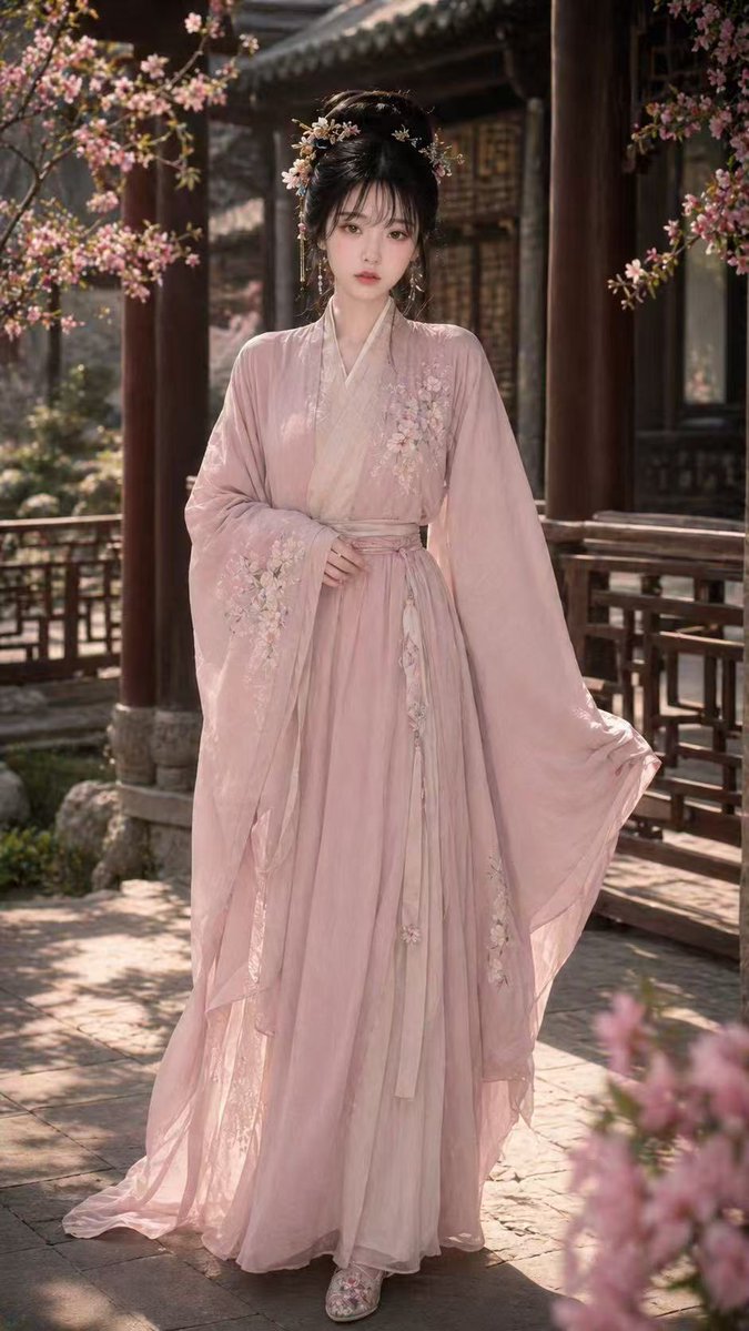 界面稿 GPT Image 2 提示词：Song Dynasty Hanfu Portrait