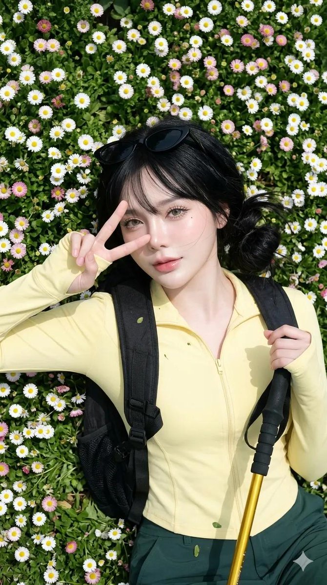 角色设定 GPT Image 2 提示词：Spring Daisy Field Portrait