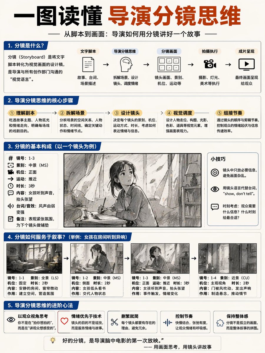产品视觉 GPT Image 2 提示词：Storyboard Director Infographic