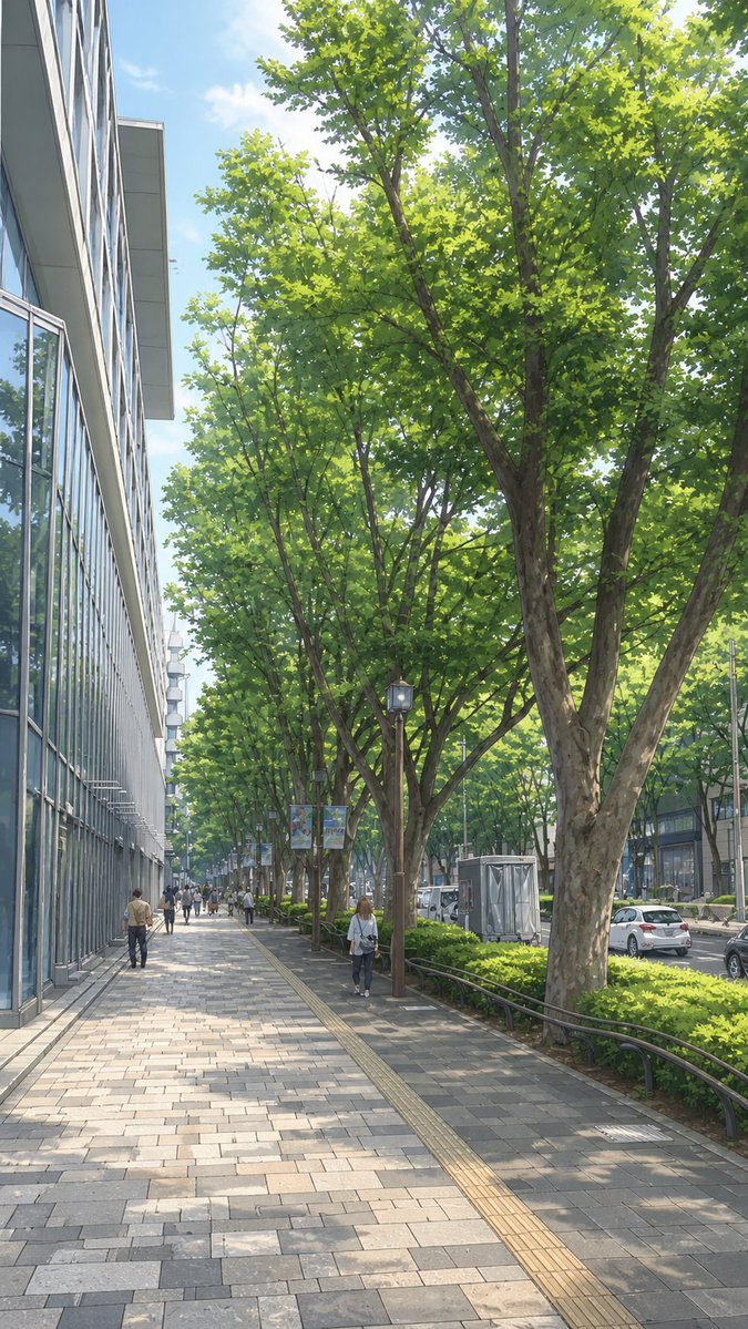 产品视觉 GPT Image 2 提示词：Street View to Anime Background