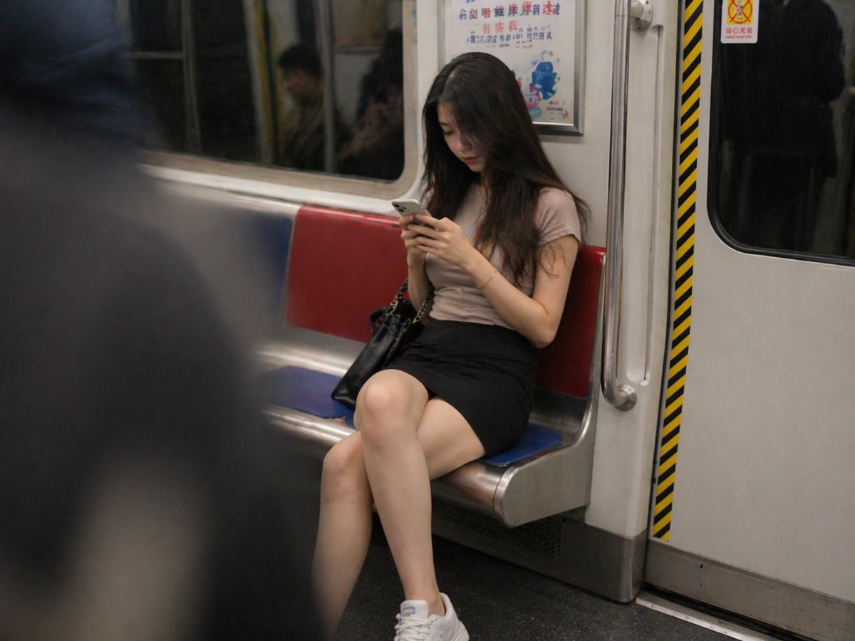 创意灵感 GPT Image 2 提示词：Subway Candid Photo Prompt