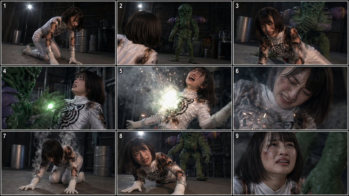 产品视觉 GPT Image 2 提示词：Superheroine Peril Storyboard Grid