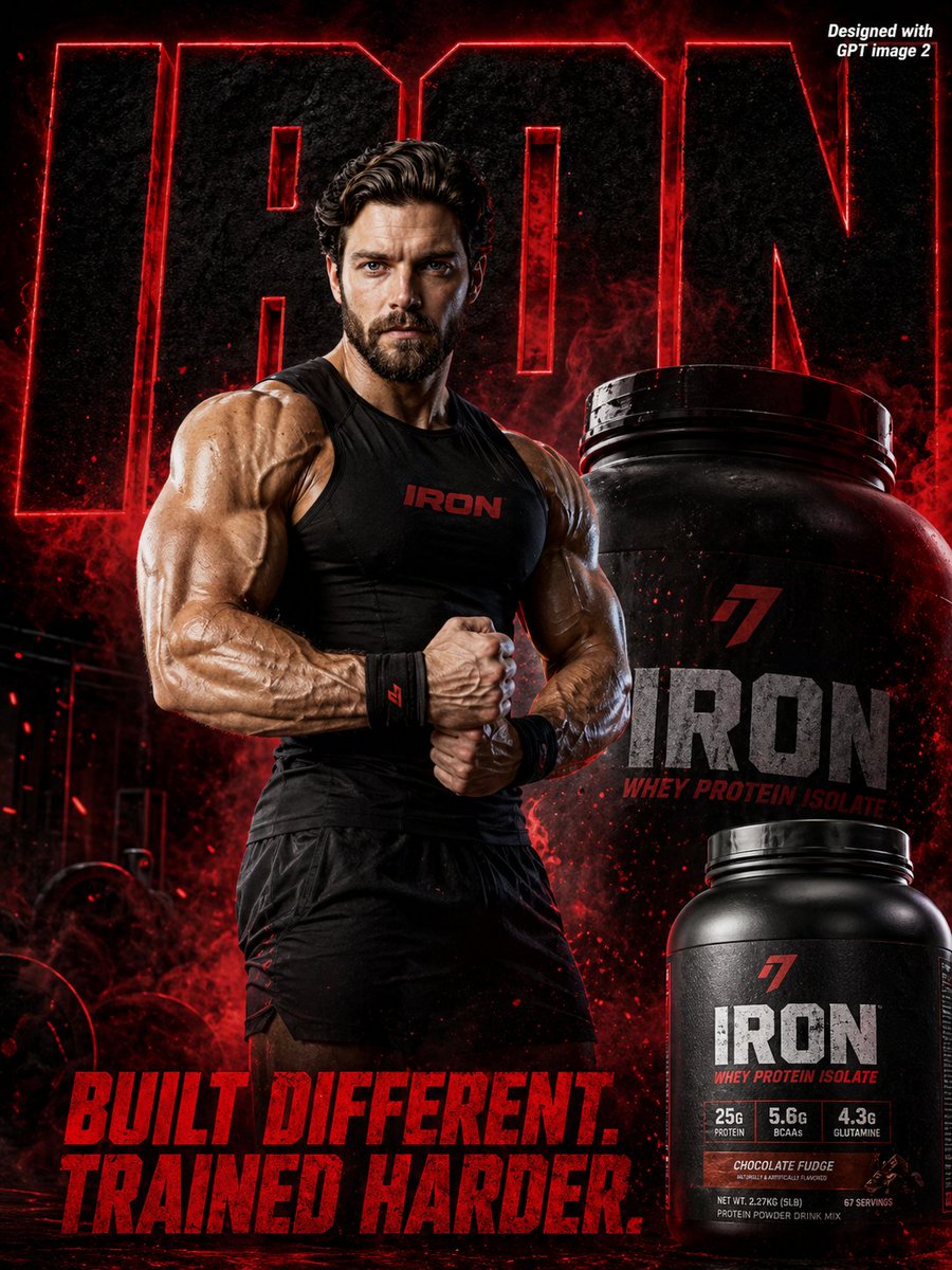 产品视觉 GPT Image 2 提示词：Supplement Brand Ad Campaign