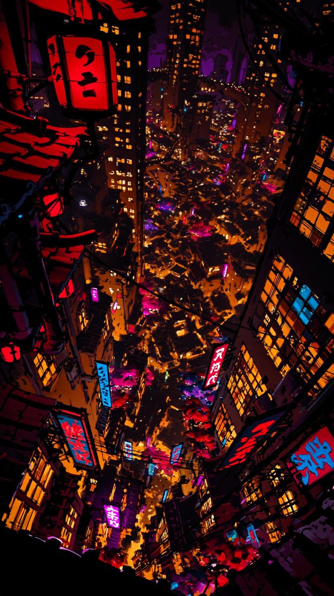 产品视觉 GPT Image 2 提示词：Surreal Neon Japanese Megacity Overlook
