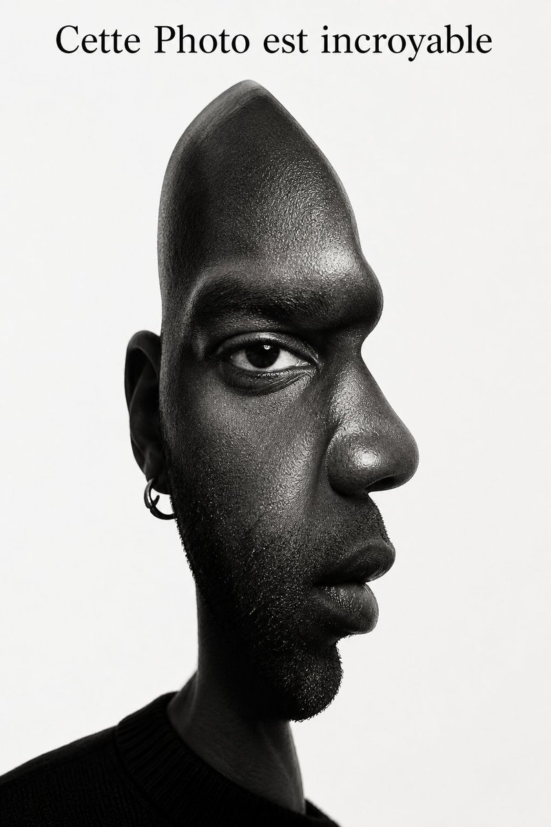 产品视觉 GPT Image 2 提示词：Surreal Optical Illusion Portrait