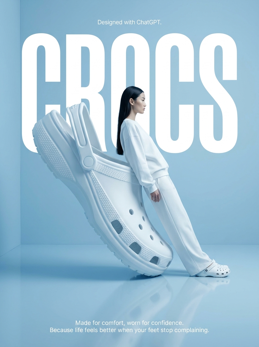 产品视觉 GPT Image 2 提示词：Surrealist High-Fashion Brand Poster