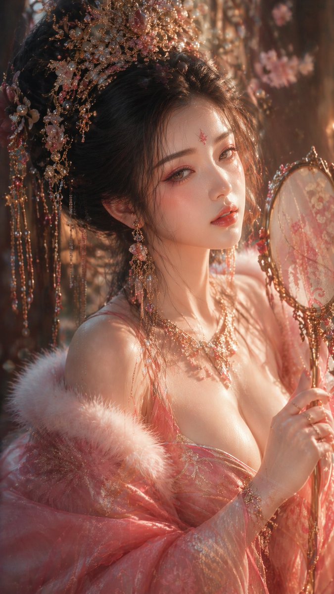 界面稿 GPT Image 2 提示词：Tang Dynasty Aesthetic CG Illustration