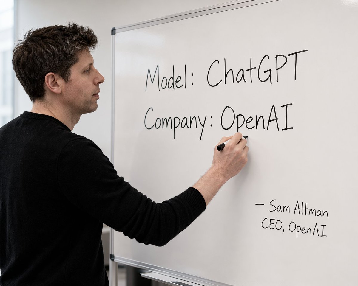 角色设定 GPT Image 2 提示词：Tech CEO Writing on Whiteboard