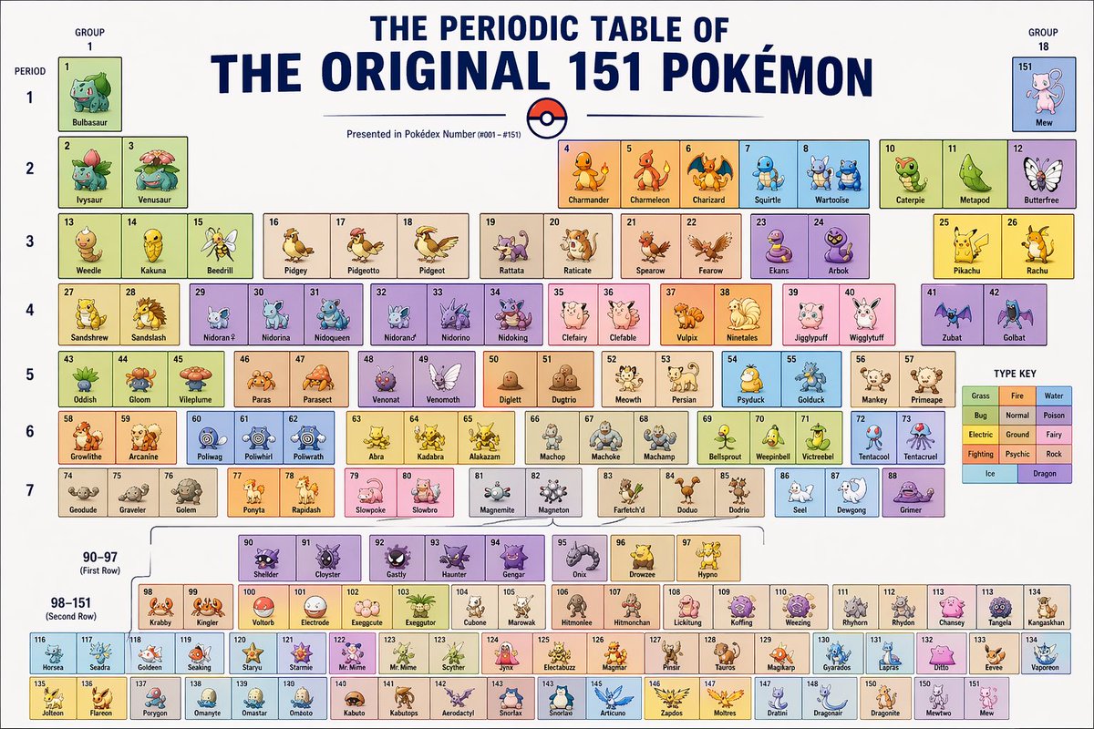 角色设定 GPT Image 2 提示词：Themed Periodic Table Design