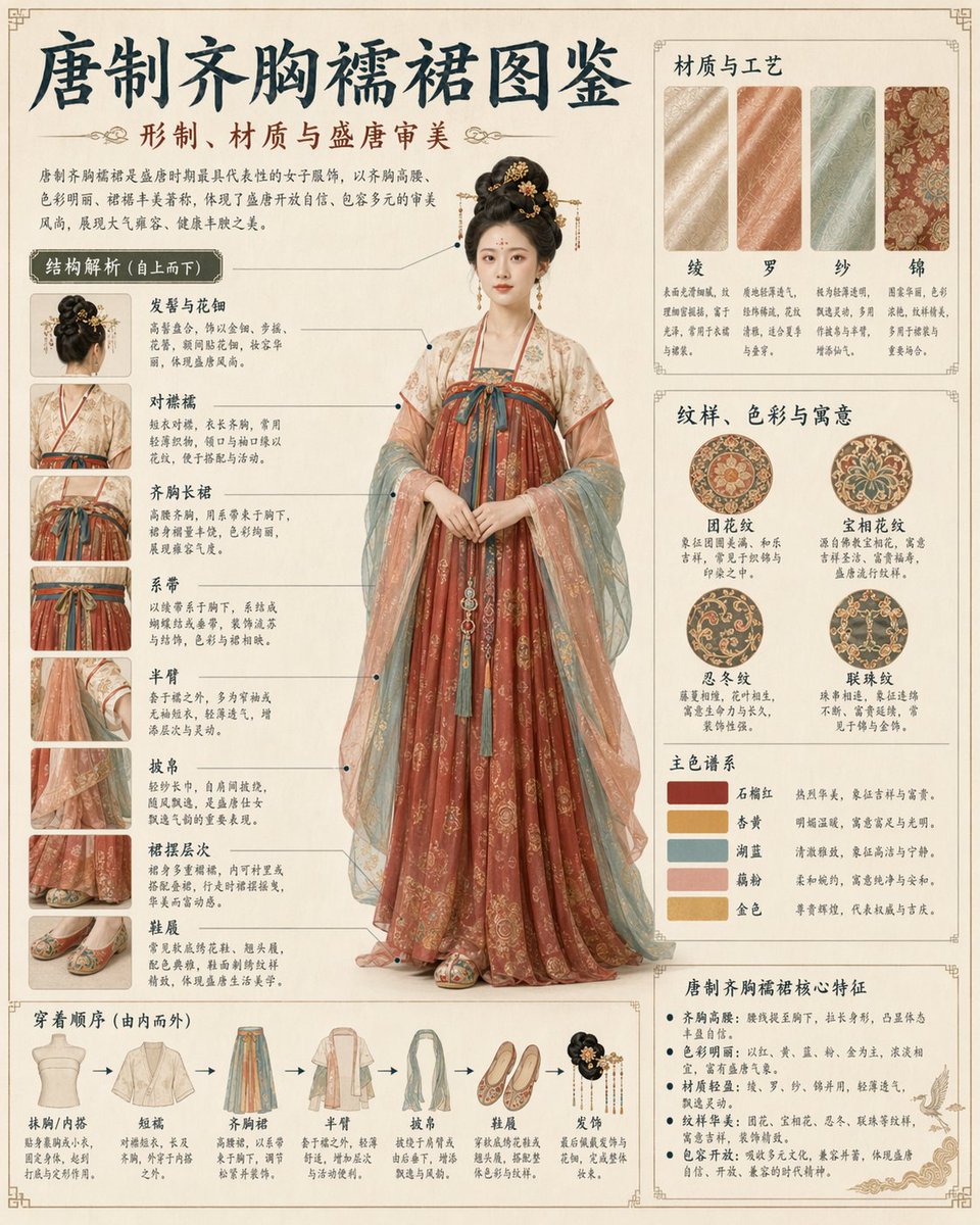 产品视觉 GPT Image 2 提示词：Traditional Garment Infographic