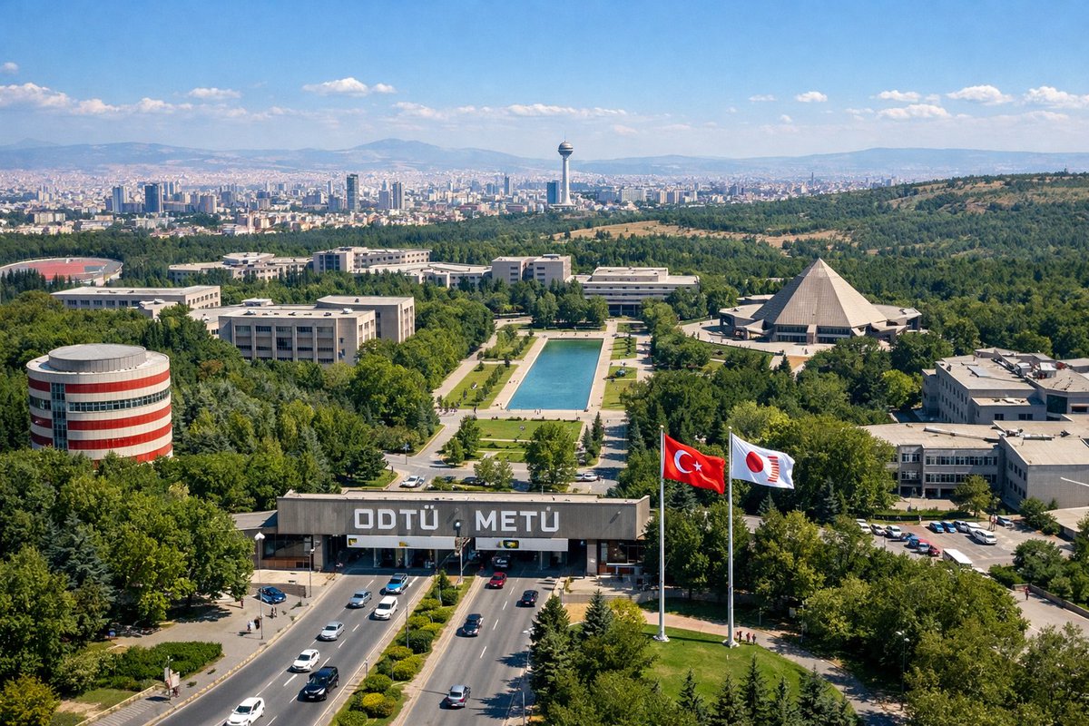 产品视觉 GPT Image 2 提示词：University Campus Aerial View