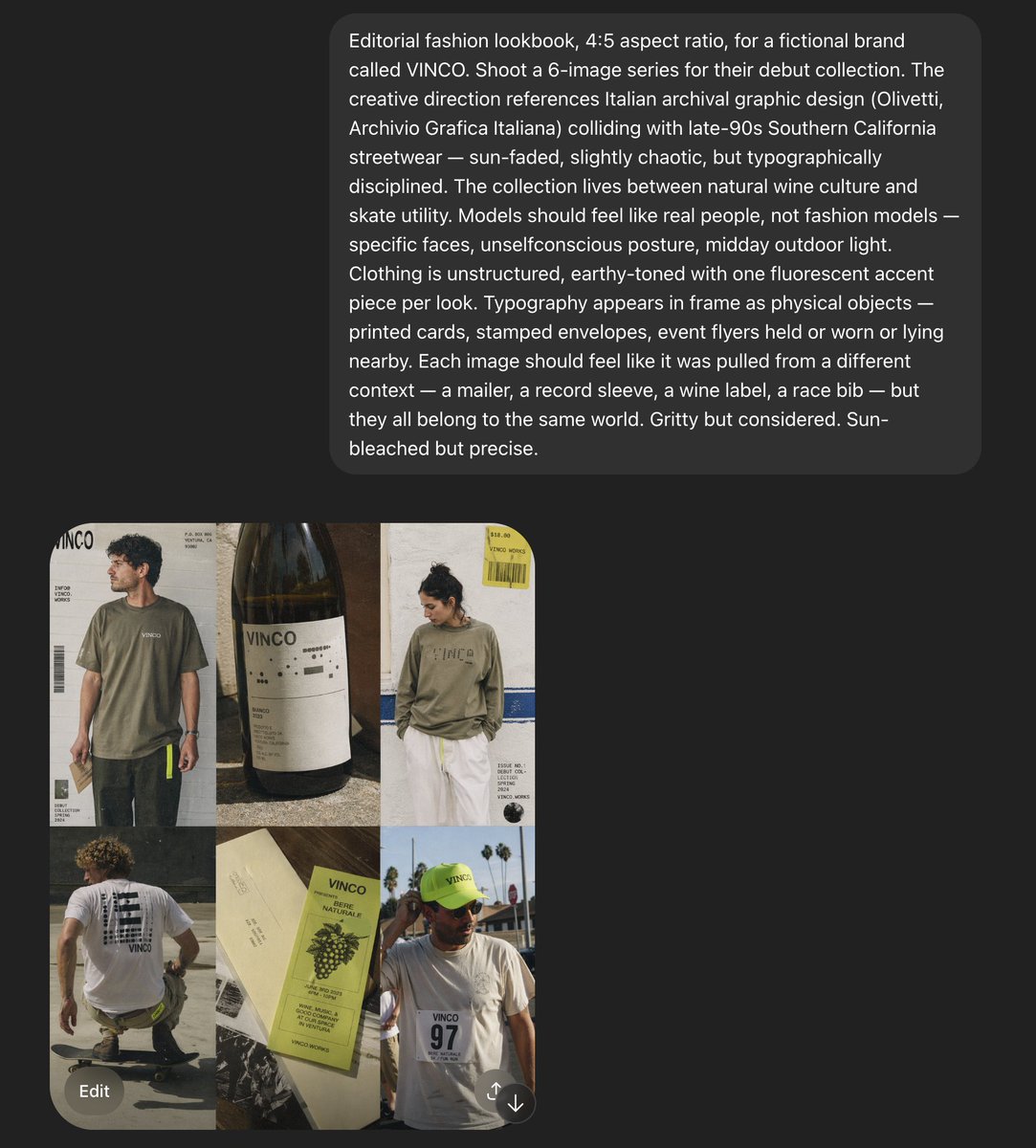 产品视觉 GPT Image 2 提示词：VINCO Editorial Moodboard Screenshot
