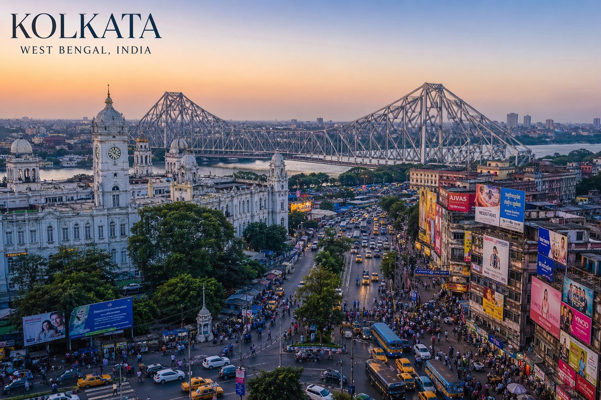 角色设定 GPT Image 2 提示词：West Bengal City View