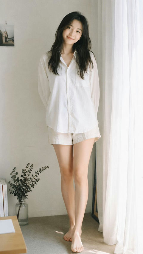 界面稿 GPT Image 2 提示词：窗边日系胶片女孩
