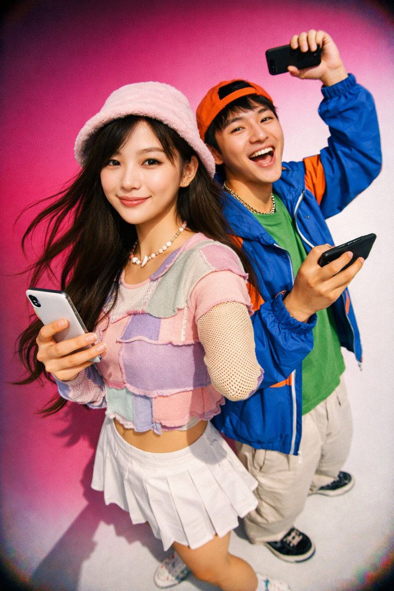 角色设定 GPT Image 2 提示词：Y2K Retro-Tech Youth Portrait
