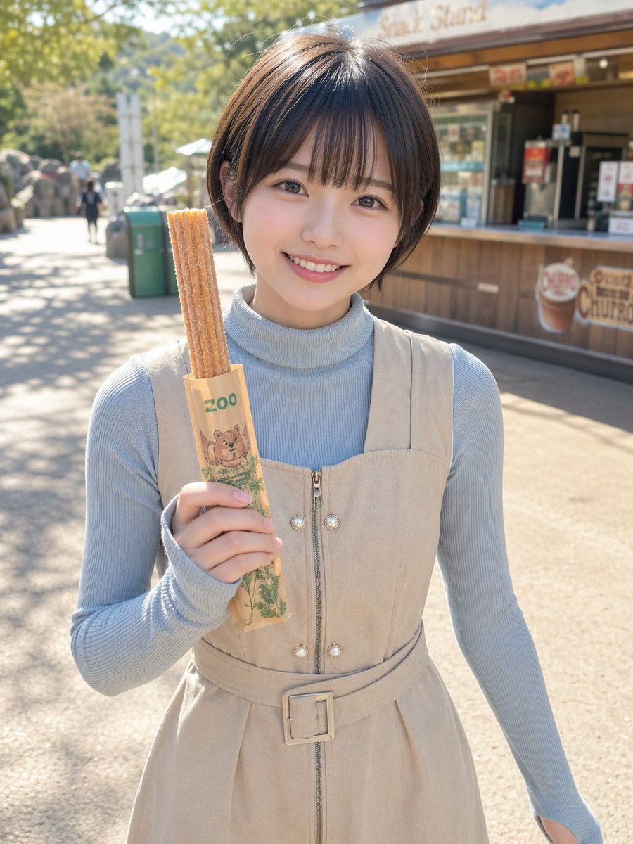 角色设定 GPT Image 2 提示词：Zoo Churro Portrait Photo