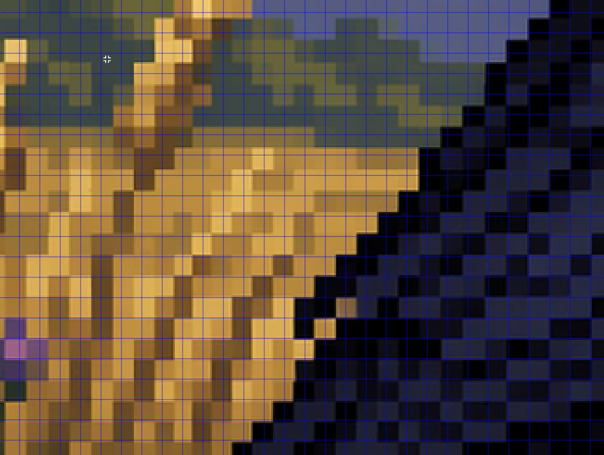 产品视觉 GPT Image 2 提示词：Zoomed Fake Pixel Art Grid Analysis